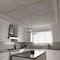 Ekena Millwork 78 34W x 78 34H x 14T Large Olivia Decorative Fretwork Wood Ceiling Panels, Birch CELW79X79X0250OLVBI - alternate 7